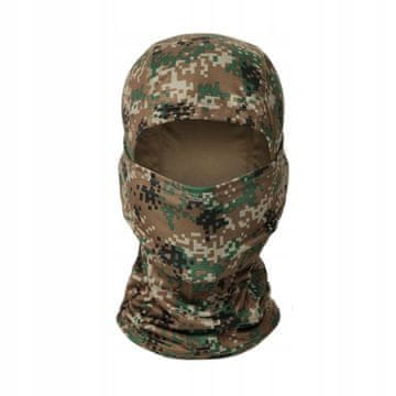 shumee VOJAŠKA BALACLAVA Vojaška TERMOAKTIVNA Taktična ASG 1 Luknja MOSA ZELENA