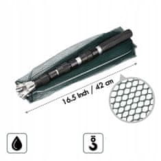 shumee Ribiška mreža, aluminijasta, teleskopska, trikotna, 190 cm