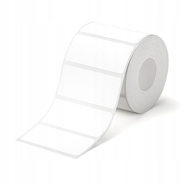 shumee NIIMBOT Nalepke ORIGINAL 45x20mm 320 kosov BELE za serijo B