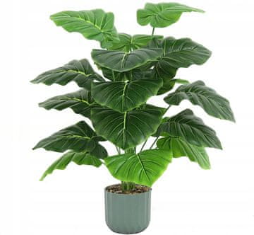 shumee UMETNA RASTLINA ALOKAZIJSKEGA ULJA V REALISTIČNEM LONCU 60 CM GRM