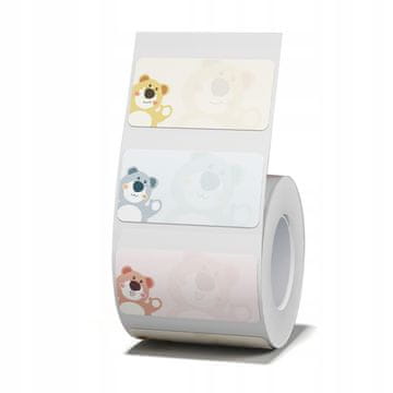 shumee NIIMBOT Nalepke 40*20 mm MEDVEDKI 320 kosov za B21/B3S/B1 Original