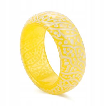 shumee Unisex prstan iz rumenega zlata, ki se sveti v temi, fluorescenten, velikost 10