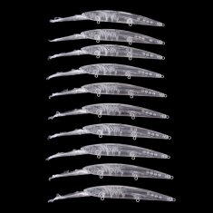 shumee 90-delni komplet za barvanje telesa, ščuka, ostriž, naredi sam, XXXL