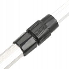 shumee Ribiška mreža za podmetanje dolga, aluminijasta, teleskopska, okrogla 210x40 cm