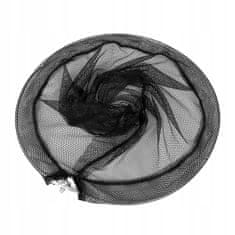 shumee Ribiška mreža za podmetanje dolga, aluminijasta, teleskopska, okrogla 210x40 cm