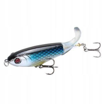 shumee Vobler za ribolov, vaba za ščuko, soma, popper, flopper, whopper XL 10cm 17g