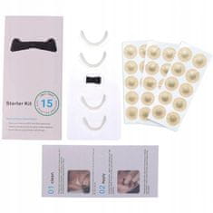 shumee KOMPLET TRAKOV ZA NOS, TRAKOV PROTI SMRČANJU, PREKRIVNIH TRAKOV ZA DIHANJE, BELIH