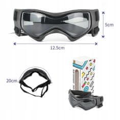 shumee Očala ZAŠČITNA OČALA za PSE, MAČKE, ŽIVALI, MOTOR, KOLO UV400 zaščitna