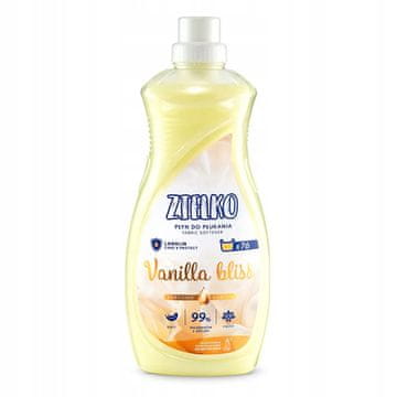 shumee SYLVECO Zielko mehčalec za perilo rumene barve Vanilla Bliss 1520 ml