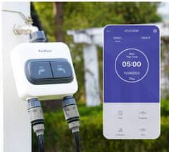 shumee DVOJNI KOMPLET ZA VRTNO NAMAKANJE S KRMILNIKOM IN SENZORJEM ZA DEŽ