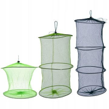 shumee RIBIŠKI MREŽNI SET 2, 3, 4 OBROČI Amaterski za RIBE 3 kosi