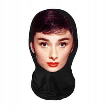 shumee Balaklava MASKA ZABAVA Smuči Motor MIKROFIBRA NADUK 3D COSPLAY Audrey
