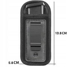 shumee NABOJNIK ZA PIŠTOLO 9 mm torbica za HLAČNI PAS najlonska taktična x1