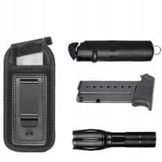 shumee NABOJNIK ZA PIŠTOLO 9 mm torbica za HLAČNI PAS najlonska taktična x1