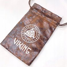shumee Darilna vrečka za nakit Viking BAG VIKINGS EKO-USNJE 10x15cm