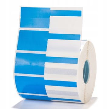 Niimbot Nalepke NIIMBOT 38*25+40mm 1000 kosov za tiskalnik K3/W KABLI BLUE