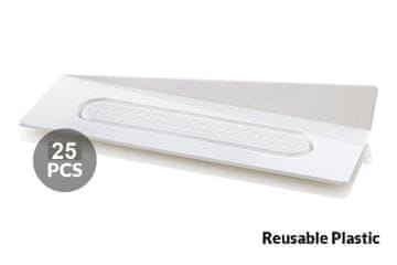 shumee Banketna podloga za eno porcije 140x40mm/25 kosov bela