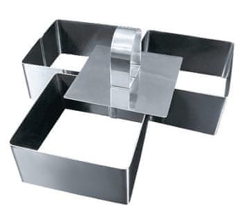 shumee Komplet sladicnih obročev 8 x v4 cm / 3 kvadratki