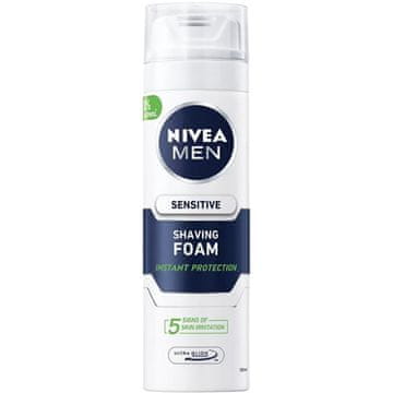 shumee Nivea Men Sensitve pomirjujoča pena za britje za občutljivo kožo 200 ml