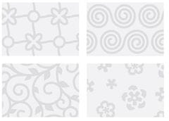 shumee ŠABLONE za vtiskovanje vzorcev na sladkorno pasto CVETJE