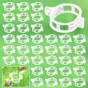 shumee Sponke za pritrjevanje vrtnih rož, 300 kosov, prozorne