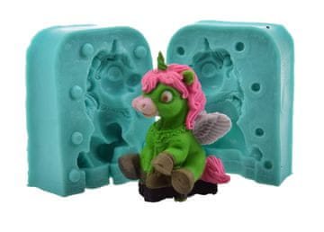 Silikonski kalup za sladkorno pasto 3D SAMOROG PONI