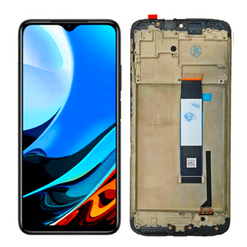 shumee Originalni LCD zaslon + zaslon na dotik za Xiaomi Redmi 9T / Poco M3 (obnovljen) TFT črn okvir