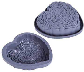 BRUNBESTE Silikonski pekač 3D SRCE