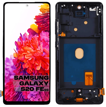 shumee LCD zaslon na dotik za Samsung Galaxy S20 FE 5G OLED + okvir