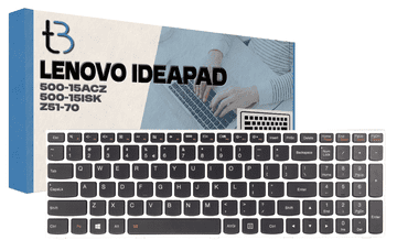 shumee Osvetljena tipkovnica Lenovo IdeaPad Z51-70 z LED osvetlitvijo od zadaj