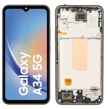 shumee Zaslon na dotik za Samsung Galaxy A34 5G A346 A346B Incell Frame