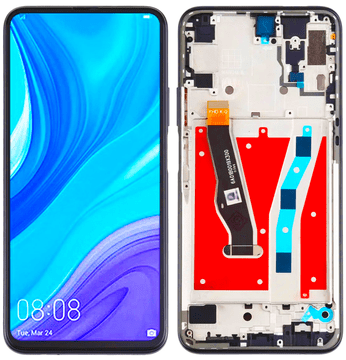 shumee LCD zaslon za Huawei P Smart Pro STK-L21 Prime + zaslon na dotik (obnovljen) črn okvir