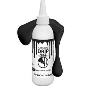 shumee Naravna glazura iz črne čokolade Drip 100 ml črnega ribeza