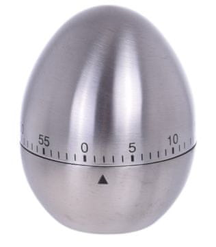 shumee Kuhinjska ura v obliki jajca, mehanska, nerjaveče jeklo