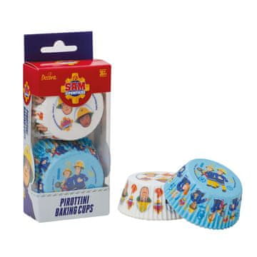 shumee Modelčki za mafine FIREMAN SAM 50x32mm 36 kosov