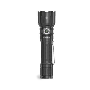 VIDEX Taktična LED svetilka 20W baterija za 232 ur, doseg 3600 lm, IP68 VLF-A376 Videx