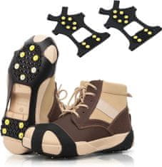 shumee Ročaji za pohodniške čevlje z nedrsečimi konicami, 10 konic, velikost XL