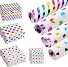 shumee Darilni ovoj za rojstni dan, 50x70cm, 4 listi