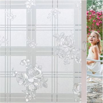 shumee Samolepilna neprozorna okenska folija z UV zaščito, 75x200 cm