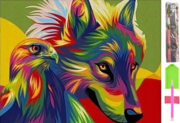 shumee KOMPLET VELIKIH DIAMANTNIH VEZENIN ZA OTROKE 5D MOZAIK SLIKA D10