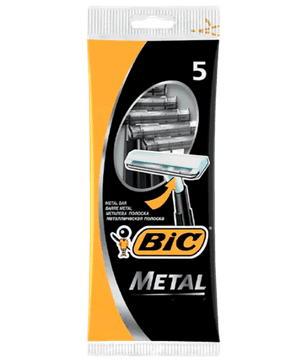 shumee Brivniki za enkratno uporabo Bic Metal, 5 kosov