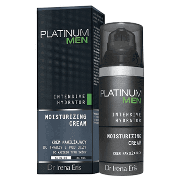 shumee Dr. Irena Eris Platinum Men Intensive Hydrator vlažilna krema za obraz in oči 50 ml