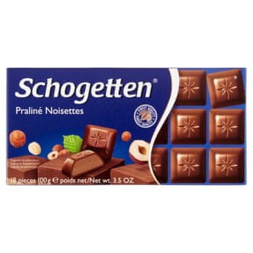 shumee Schogetten Mlečna čokolada z nugatovim nadevom 100 g