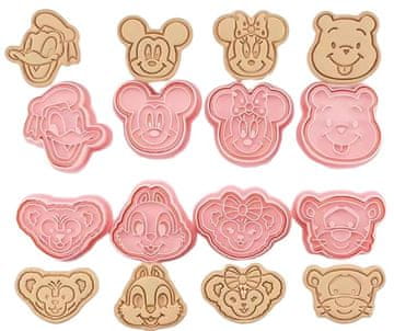 Rezalniki za štampiljke DISNEY MINNIE MICKEY, 8 kosov.