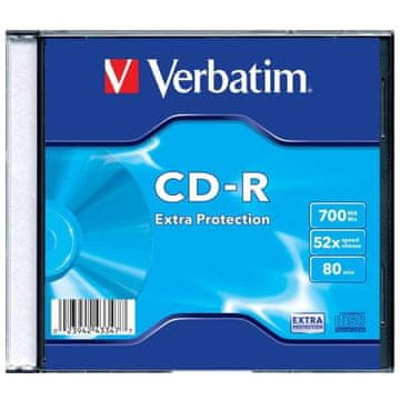 shumee Verbatim CD-R 700 Mb x52 Slim /1 kos/