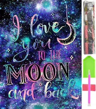 shumee VELIKI 5D DIAMANTNI MOZAIK Z VEZENJEM, KOMPLET SLIKE D17