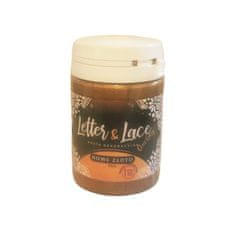 shumee Sladkorna pasta za čipko s črkami in zlatim vzorcem 90 g