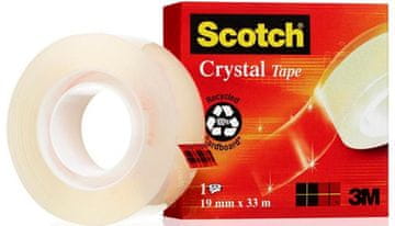 shumee Lepilni trak Scotch Crystal Clear 19 mm/33 m 3M-70005241693