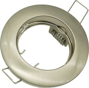 shumee Okrogla stropna svetilka, srebrn saten, GU10 ID-1060 Idealed