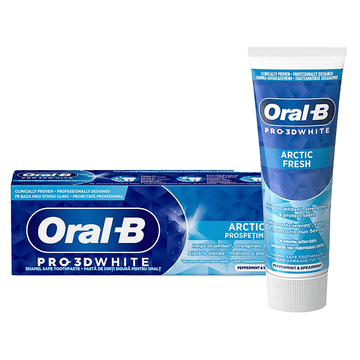 shumee Zobna pasta Oral-B Pro 3D White Arctic Fresh 75 ml